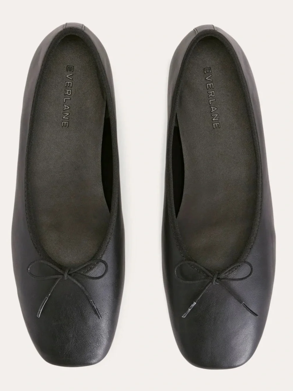 Everlane Day Glove Flat Black Leather Ballet Slip On Size 5.5 NWOB Chic - Picture 9 of 10
